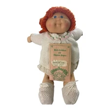 Cabbage Patch Kids Doll Vintage Emmeline Jane Birth Certificate Adoption Papers