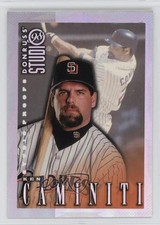 1998 Donruss Studio Studio Proofs /1000 Ken Caminiti #110 03xg
