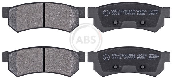 A.B.S.-OE 37991-OE Brake Pad Set, disc brake for CHEVROLET,DAEWOO