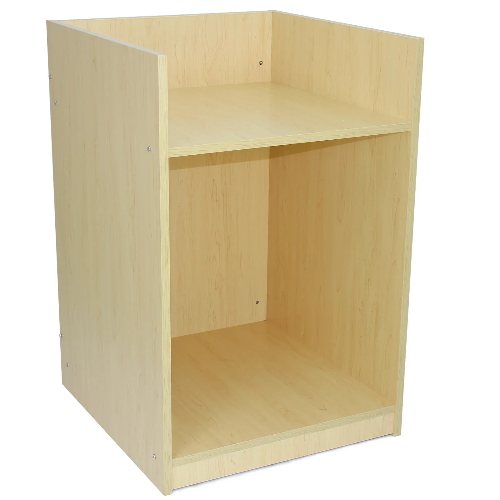 Shop Counter Till Block Stand Maple TB60 Retail Storage Unit