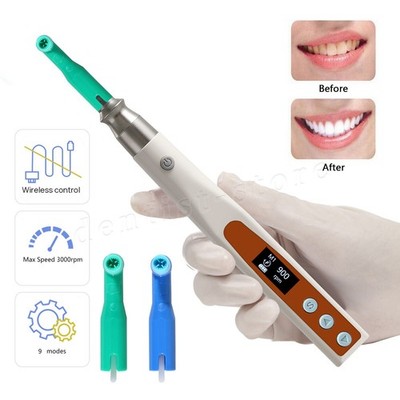 Prophy Dental Kabelloses Hygiene-Prophy-Handstück Digital mit 2*Prophy-Winkeln