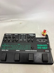 Aria APE4 Busker's BSMEF Multi Effects Processor Guitar Pedalboard from Japan