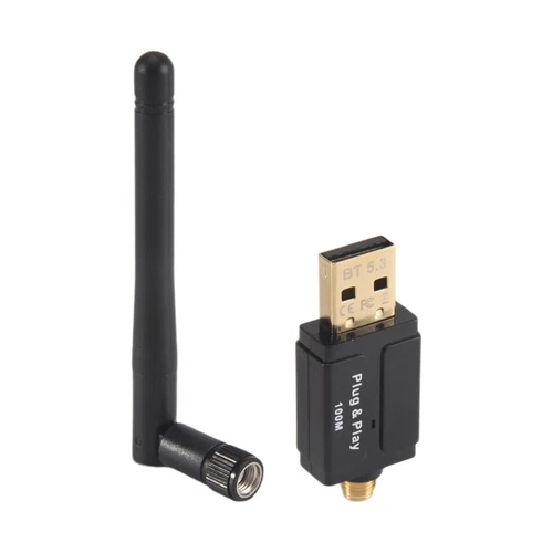 100M USB Bluetooth 5.3 Adapter USB Bluetooth Sender EmpfäNger Externe Anten2286