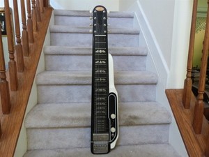 ~VINTAGE 1950s SUPRO 8 String Lap Steel Guitar G 2237 by VALCRO 32"