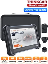 THINKSCAN 672 OBD2 Scanner Car FCA Code Bidirectional Diagnostic Tool Newest USA