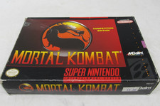 Mortal Kombat Super Nintendo CIB w/ Manual & Poster VERY NICE FAST SHIPPING