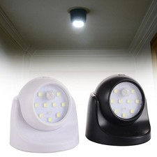 360&deg; Battery Power Motion Sensor Security PIR LED Light Garden New