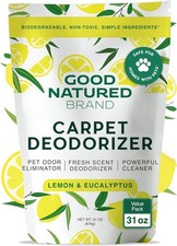 Carpet Deodorizer Powder - 31 oz Pet Odor Eliminator with Lemon Eucalyptus