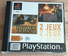 Playstation PS1 Boîte Notice 2 Jeux Medal of Honor ! SANS JEUX ! [PAL FR] *JRF