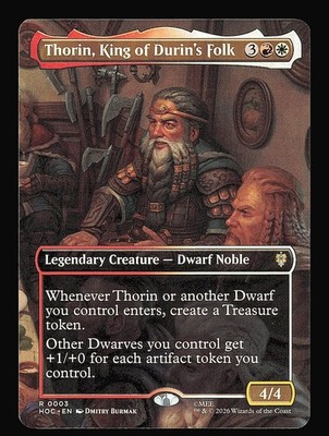 The Hobbit: Eternal-Legal #3 Thorin, King of Durin's Folk (Borderless)