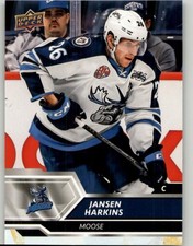 2019-20 Upper Deck AHL Jansen Harkins #47 Manitoba Moose