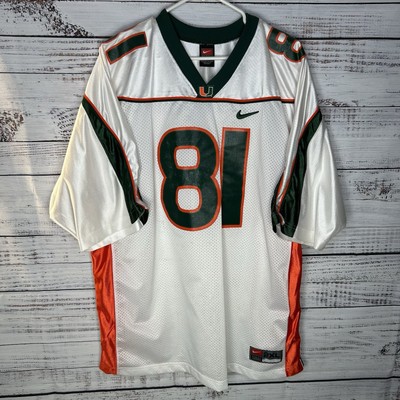 Vintage Nike Miami Hurricanes Kellen Winslow #81 Sewn NCAA