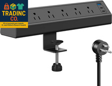 Desk Clamp Power Strip USB C,40W Total Fast Charging Station,4 PD 20W USB C Port