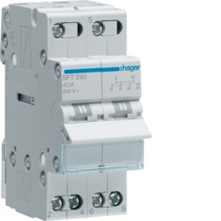 POWER SWITCH 40A 2P I-0-II NETWORK UNIT 2M SFT SFT240