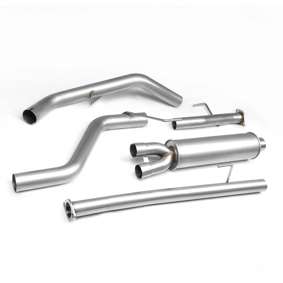 Sistema de escape trasero silenciador núcleo persiana gato 2,5" para Toyota Tundra V8 09-21 Foto 4 de 4