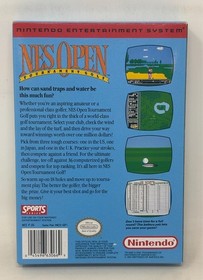 NES Nintendo - NES Open Tournament Golf - Completo en caja original - Muy limpio y probado