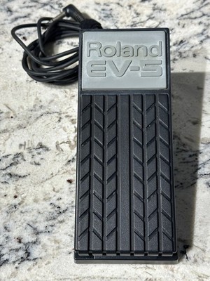 ROLAND EV-5 Vintage Expression Guitar Effects Control Pedal Black Corded Tested