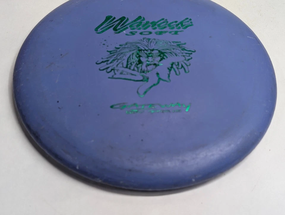 Gateway Warlock Disc Golf Putter Putt & Approach Soft 173g Blue Old Run PFN - Image 2 of 4