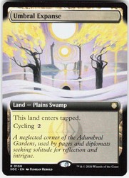 Umbral Expanse (Extended Art) #108 Commander: Secrets of Strixhaven
