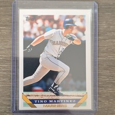 Topps 1993 Tino Martinez Seattle Mariners #232 Base Set MLB Baseball Card