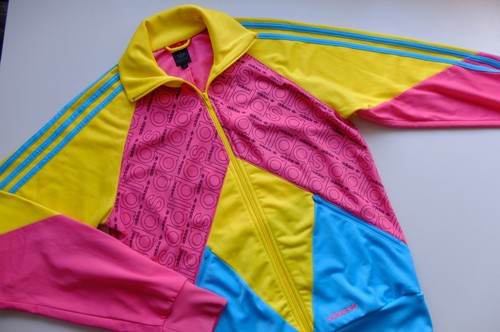 Adidas giacca tuta M blu rosa giallo originale AOP OTTIME CONDIZIONI 2008 - Foto 9 di 9