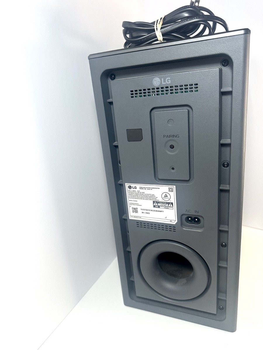 LG SPQ7-W Active Bluetooth Subwoofer Black SPQ7-W | eBay