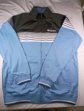 Vintage Y2K Mens Ecko Unltd Blue, Black  White Full Zip Track Jacket Sz XXL