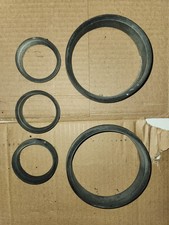 1973-1981 Firebird Formula Trans Am Dash Bezel Trim Ring Set Gauges Rings