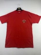 Vintage Harley Davidson HOG Rock River Rockford IL T Shirt USA Made XL Red