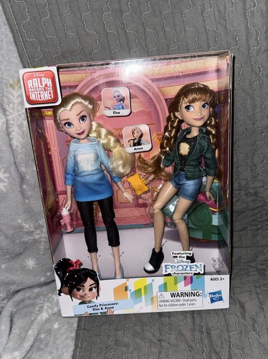 Disney Frozen Ralph Breaks The Internet Anna And Elsa Dolls