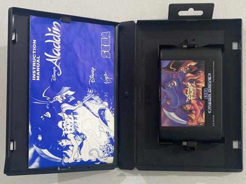 Sega Mega Drive Disney’s Aladdin. Case And Cartridge. Rare Collectors Item - Picture 2 of 6