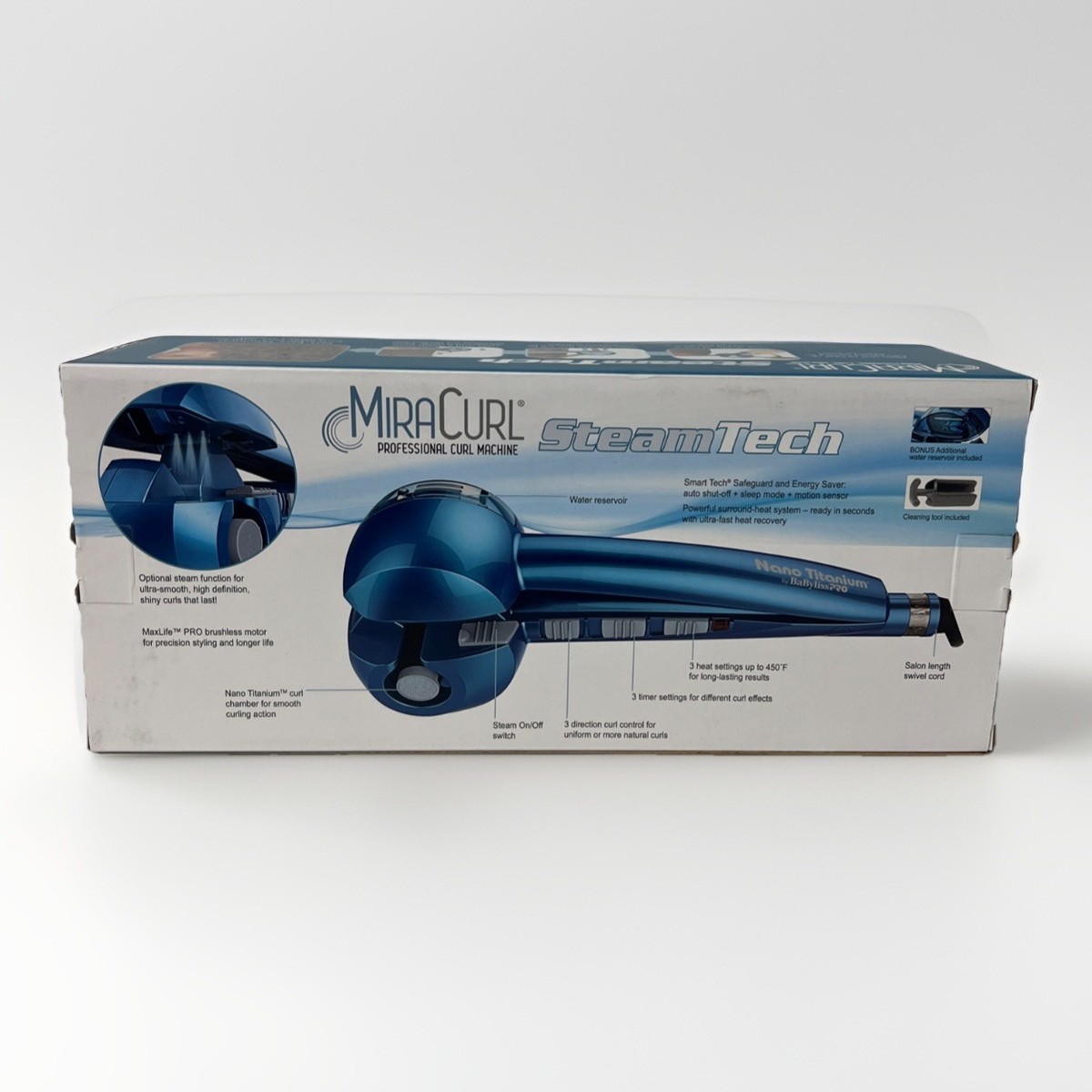 Babyliss Miracurl Miracurl Steam Tech BaBylissPRO Nano Titanium