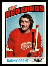 1976-77 Topps Danny Grant #16 - Detroit Red Wings