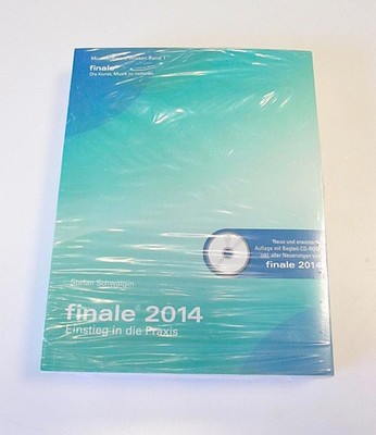 finale 2014 Einstieg in die Praxis , CD-ROM, ISBN 9783938259597 , NOS neu