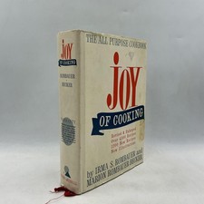 Joy Of Cooking All-Purpose Cookbook 1967 Rev. Ed. HC Cream DJ Bobbs-Merrill