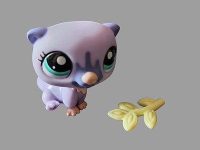 LITTLEST PET SHOP #2509 Otter lila LPS HASBRO