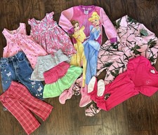 Vintage Y2K Girls Clothes Lot 2T/3T Mix Healthtex, Disney, HelloKitty, Sesame St