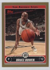 2006-07 Topps Gold /500 Bruce Bowen #132 1q3d