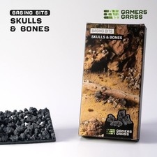 Gamers Grass: Basing Bits - Skulls  Bones - GGBB-SBO - Skull  Bone Pack
