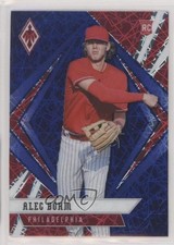 2021 Panini Chronicles Phoenix Blue Velocity Alec Bohm #17 0q1p