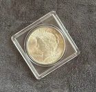 1924 Peace Silver Dollar $1 Coin in Protective Holder
