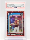 JAYDEN DANIELS 2024 DONRUSS OPTIC RATED ROOKIE RED PANDORA D RC PSA 10 Q0004