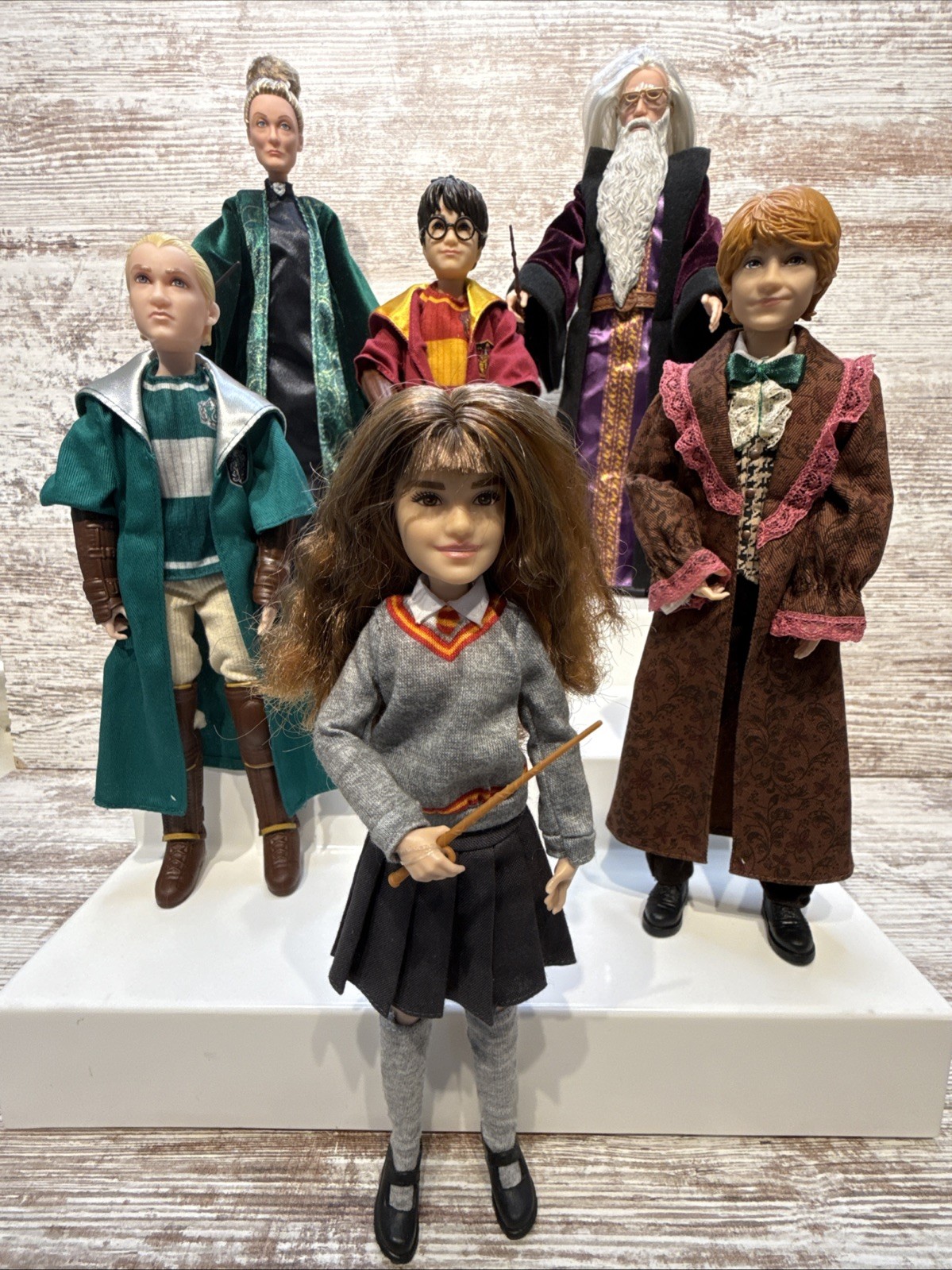 Harry Potter 2018 Rare 11in. (Set Of 6 Figures) Mattel - Wizarding World: