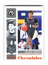 2021-22 Panini Basketball Chronicles Draft Picks Jalen Green Orange #4 RC