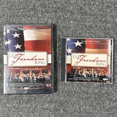 Let Freedom Ring: Live From Carnegie Hall DVD & CD Gaither Gospel Brand New