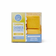 2 x Fizz & Bubble Zen Shower Steamer lemon tart 8.5 oz