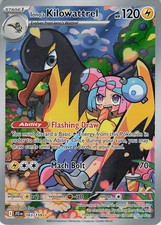 Iono's Kilowattrel Holo Illustration Rare SV09: Journey Together 163/159 NM on eBay