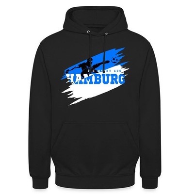 Die Macht Aus Hamburg Fußball Fan Unisex Hoodie