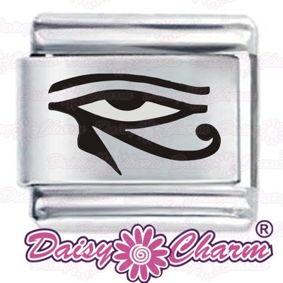 EGYPTIAN HORUS EYE Daisy Charm For 9mm Italian Modular
