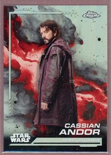 2024 Topps Chrome Star Wars Refractor 7 Cassian Andor